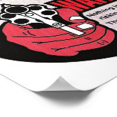 Warnung - Nichts im Innern wert zu sterben für Pos Poster (Ecke)