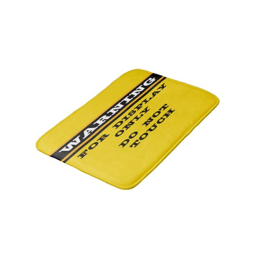 Warnung nur bei Anzeige keine Touch Badematte (Schrägansicht)