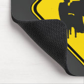 Warnung: Piano Player Ahead! Mousepad (Ecke)