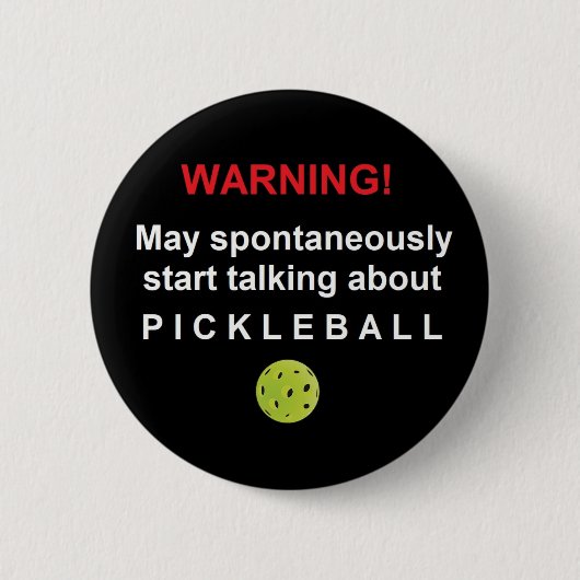 Warnung Pickleball V3gen-ar-Taste Button (Vorderseite)