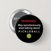 Warnung Pickleball V3gen-ar-Taste Button (Vorne & Hinten)