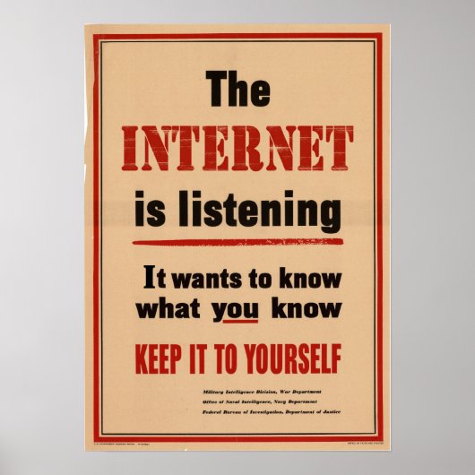 Warnung! Poster (Vorne)