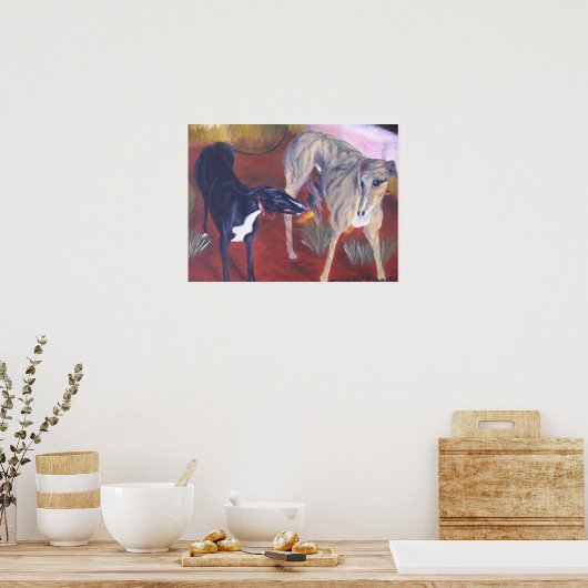 Warnung Poster (Küche)