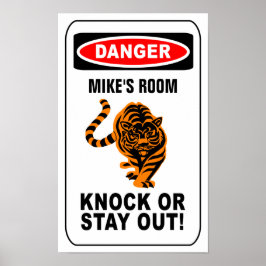 Warnung Poster - anpassen!