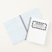 Warnung: Psychische Schäden Notizblock (Innenseite)