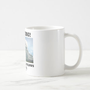 Warnung! Pyroclastic Fluss-Innere (Vulkanologie) Kaffeetasse