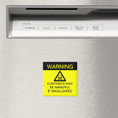 WARNUNG - Schädlich wenn verschluckt (individuell  Magnet (In Situ (Geschirrspüler))