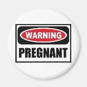 Warnung SCHEGNANT Magnet (Vorne)