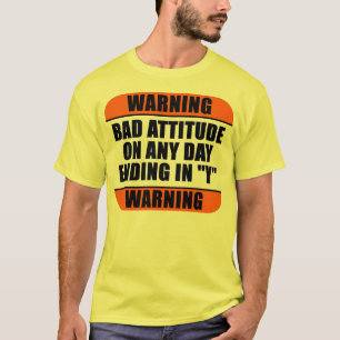 Warnung - schlechte Haltung T-Shirt