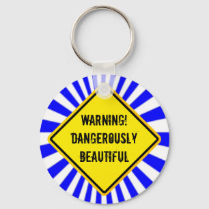 Warnung! Schlüsselanhänger