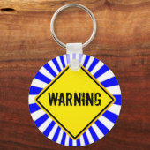 Warnung Schlüsselanhänger (Vorderseite)