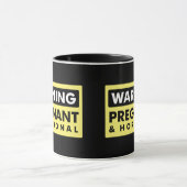 Warnung: Schwanger u. hormonal Tasse (Zentrum)