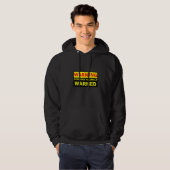 WARNUNG Sie wurden gewarnt Hoodie (Vorne ganz)