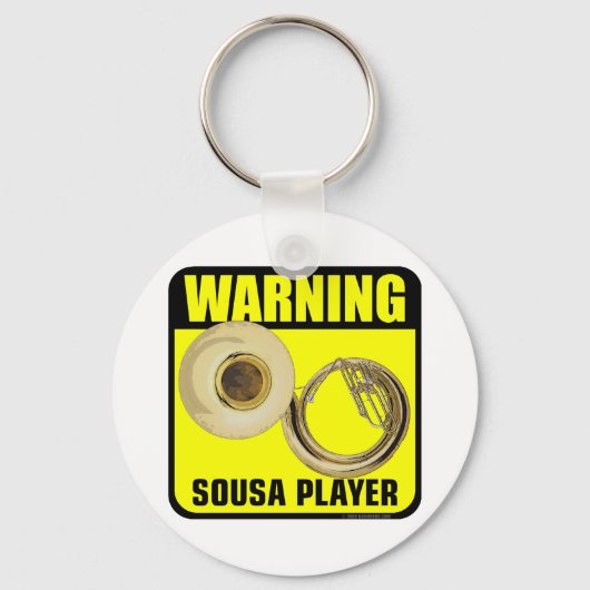 Warnung! Sousa Player Schlüsselanhänger (Vorderseite)
