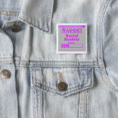 Warnung Soziale Angst Rosa Lade-Tab Button (Beispiel)