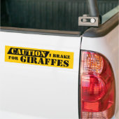 Warnung Spaß Vorsicht ich Bremse für MIRRAFES spie Autoaufkleber (Auf Lkw)