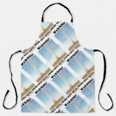 Warnung! Staubteufel Inside Meteorology Spaß Schürze (Vorderseite)