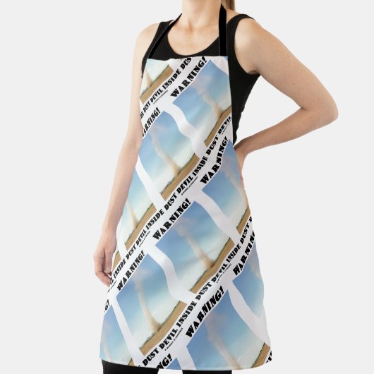 Warnung! Staubteufel Inside Meteorology Spaß Schürze (InSitu)