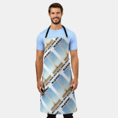 Warnung! Staubteufel Inside Meteorology Spaß Schürze (Getragen)