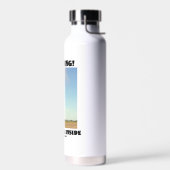 Warnung! Staubteufel Inside Meteorology Spaß Trinkflasche (Links)