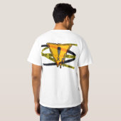 Warnung T-Shirt (Schwarz voll)