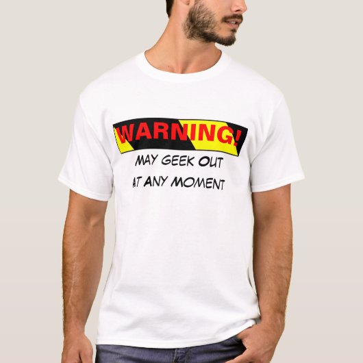 Warnung T-Shirt (Vorderseite)
