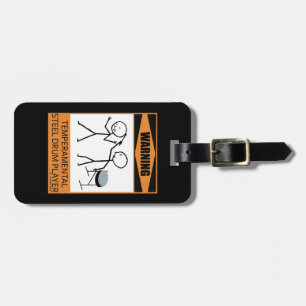 Warnung! Temperamentstahldämpfer Gepäckanhänger