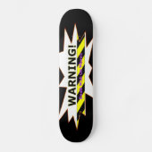 Warnung! Todeswunsch auf dem Skateboard (Vorderseite)