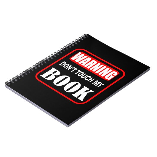 Warnung Touch mein Buch nicht (Linke Seite)