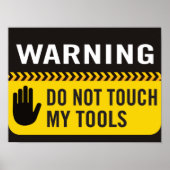 Warnung Touch mein Tool-Poster nicht Poster (Vorne)