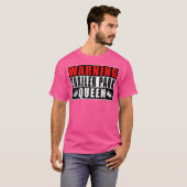 Warnung Trailer Park Queen Funny T-Shirt (Vorne ganz)