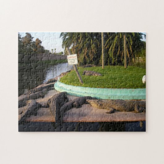 Warnung! Trespassers werden gegessen!, Jigsaw Puzz Puzzle (Horizontal)