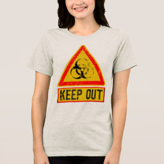 Warnung Tri-Blend Shirt