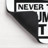 WARNUNG - TROMMELN MOUSEPAD (Ecke)