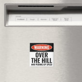 Warnung über den Hügel und schnuppern Spaß Magnet (In Situ (Geschirrspüler))