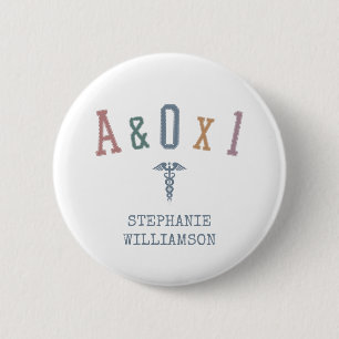 Warnung und Orientierung an Person A&OX1 Krankenge Button