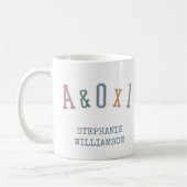 Warnung und Orientierung an Person A&OX1 Krankenve Kaffeetasse (Links)