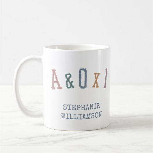 Warnung und Orientierung an Person A&OX1 Krankenve Kaffeetasse (Links)