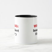 Warnung: Unzureichende Memory-Coffee-Tasse Tasse (Zentrum)