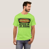 Warnung VATER DES BRIDE-T - Shirt (Vorne ganz)