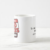 Warnung! Vater Jokes Loading" - Spaß & Kühnes Kaff Kaffeetasse (Mittel)