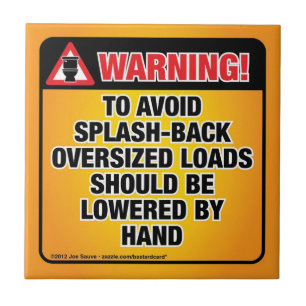 WARNUNG - Vermeiden Sie die Zurück-Badewanne Fliese