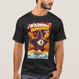 Warnung von Space Kaiju T-Shirt