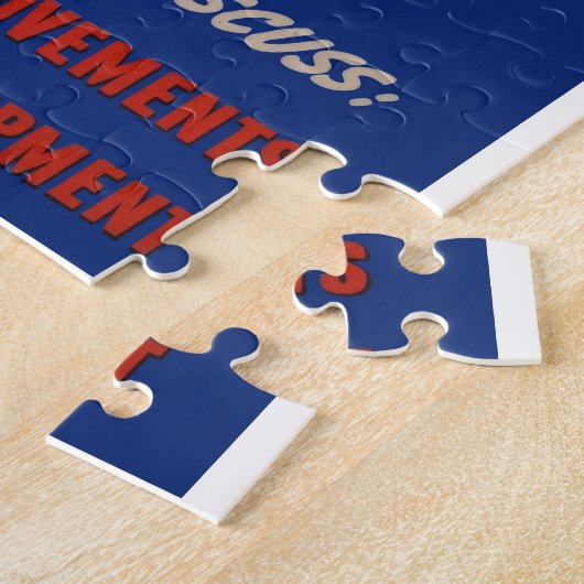 Warnung von Uncle Sam aus den 40er Jahren Puzzle (Seite)