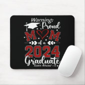 Warnung vor der Mama eines Graduate Tränes Mousepad (Mit Mouse)