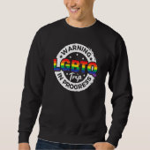Warnung vor LGBTQ-Reise im Gange - Prip-Reise A Sweatshirt (Vorderseite)