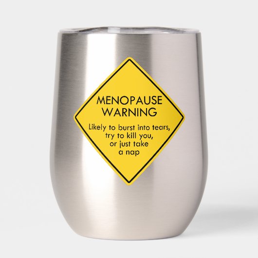 Warnung vor Menopause (Rückseite)