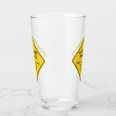 Warnung vor Menopause Glas (Rechts)