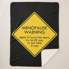 Warnung vor Menopause Sherpadecke