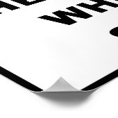 Warnung vor Pool Shark Poster (Ecke)